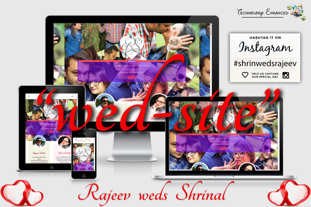 Wedding Website - Rajeev Weds Shrinal